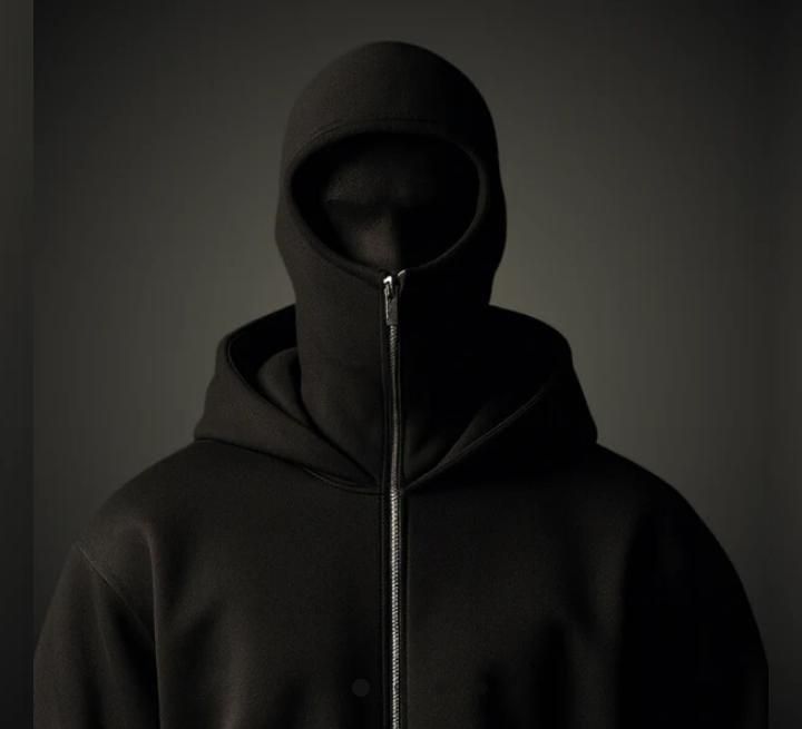 Men’s Full Sleeves Zipper Hoodie with Built-In Mask