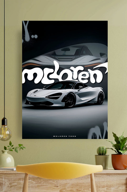 🎁 McLaren Car Poster || Car Poster (100% off)