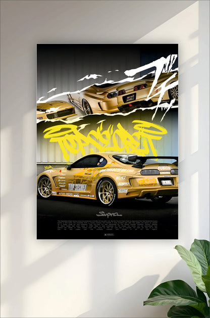 Supra Car Poster || Car Poster