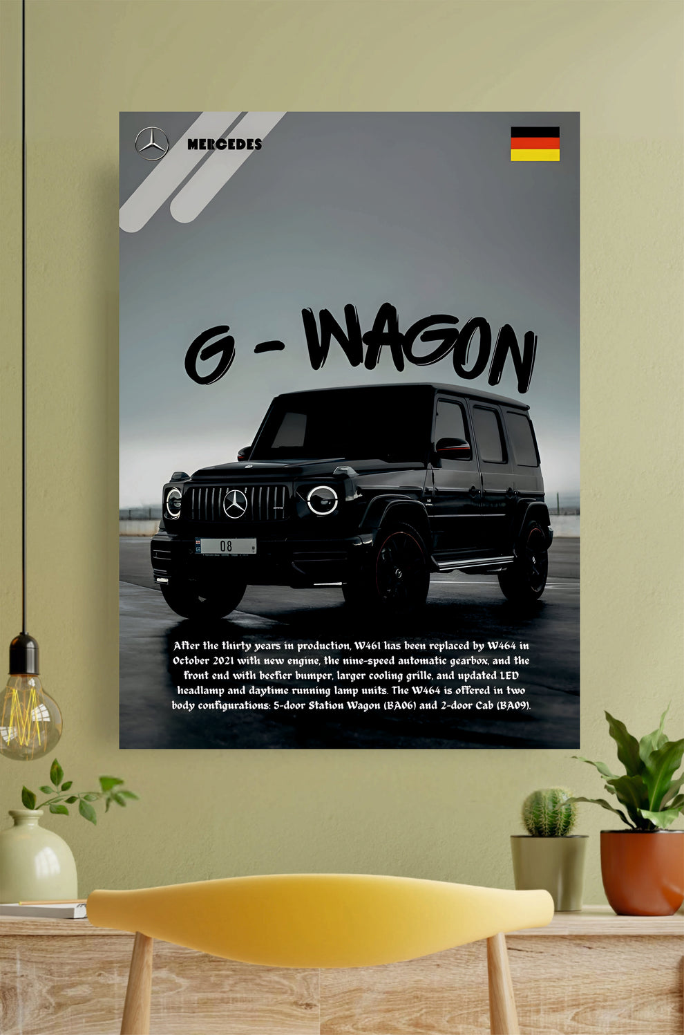 G-WAGON Car Poster || Car Poster