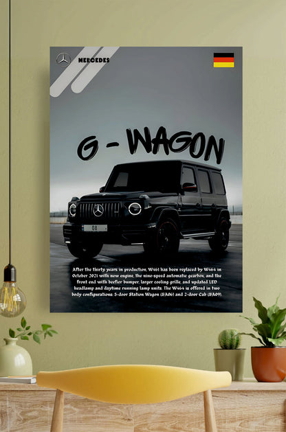G-WAGON Car Poster || Car Poster