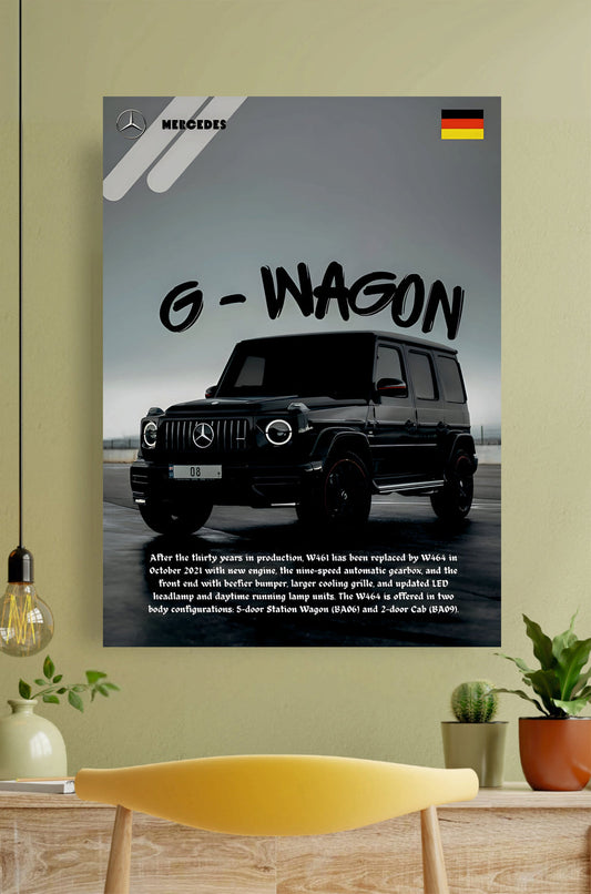 G-WAGON Car Poster || Car Poster