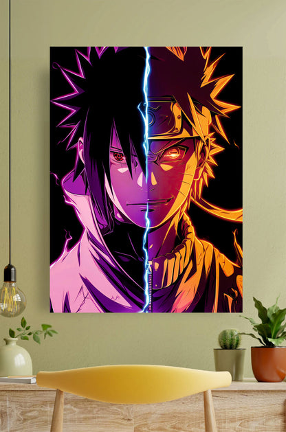 Naruto vs Sasuke Poster || Naruto Posters